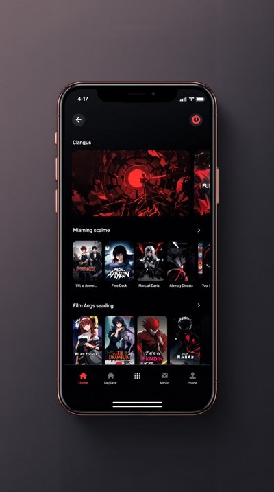 星辰动漫 App 界面 星辰动漫 App 界面预览